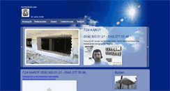 Desktop Screenshot of ankarabetondelmekesme.com